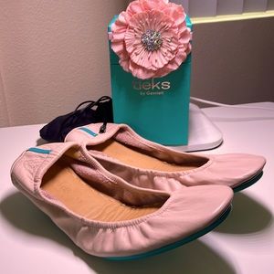 Tieks - Ballerina Pink - Size 10. Pristine Condition.